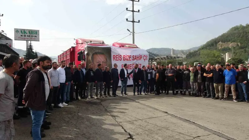 Trabzonlu Kömürcülerden Depolama Alanı Tepkisi: Bize Herhangi Bir Yer Gösterilmedi