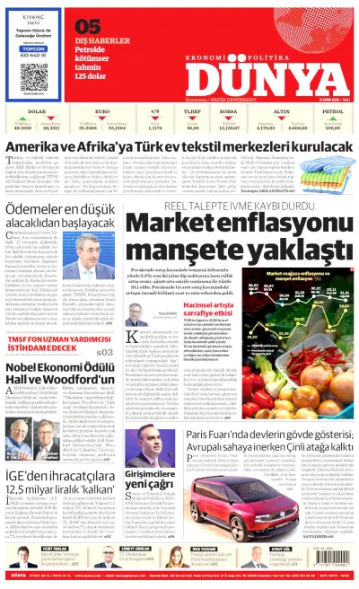 Dünya manşeti