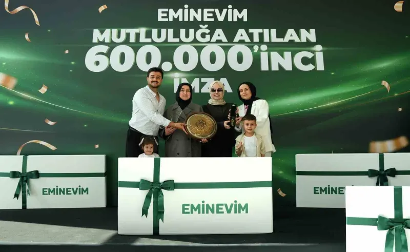 Tasarruf Finansman Sektöründe Bir İlk: Eminevim 600 Bininci Teslimatla Tarihi Rekor Kırdı