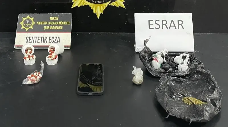 Mersin'de Düzenlenen Uyuşturucu Operasyonunda Bir Şüpheli Tutuklandı