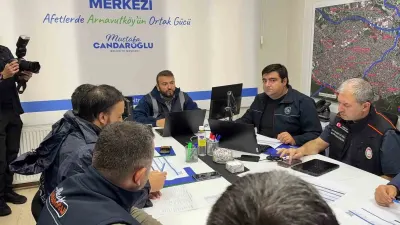 Arnavutköy’de Sağanak Alarmı: Yüzlerce Personel ve Araçla Kesintisiz Müdahale