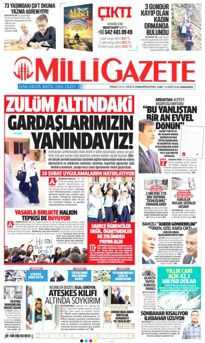 Milli manşeti