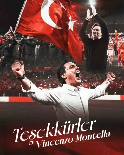 TFF, A Milli Takım Teknik Direktörü Vincenzo Montella İle Yollarını Ayırdı