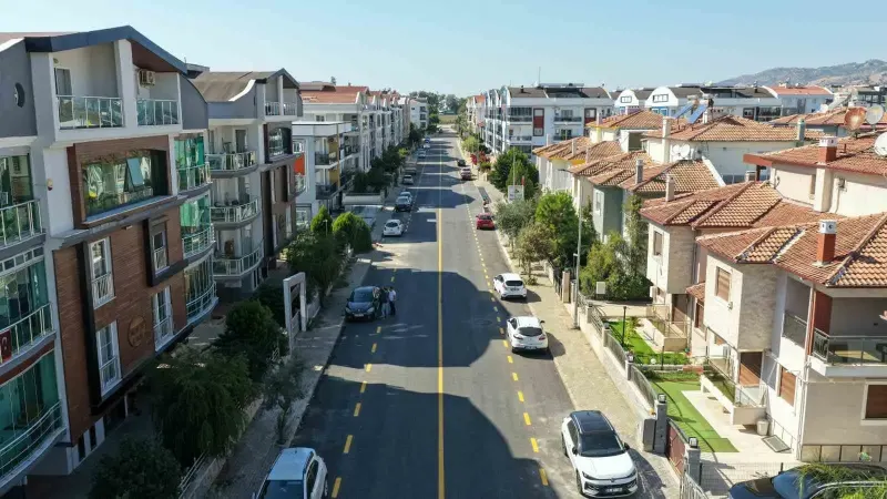 Aydın Efeler Mimar Sinan Mahallesi Dedekuyusu Caddesi Asfaltlanarak Ulaşıma Açıldı