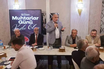 Canik Belediye Başkanı İbrahim Sandıkçı Muhtarlarla Buluştu