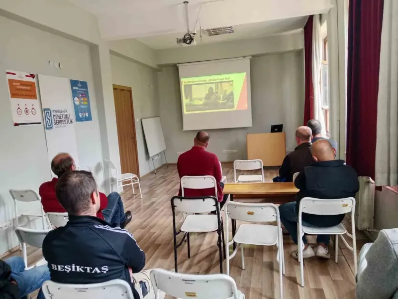 Eskişehir'de Denetimli Serbestlik Kapsamındakilere Alkol Semineri