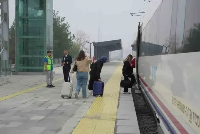 Hızlı Tren Seferleri Başladı: Çerkezköy İle Edirne Arası 54 Dakikaya İndi