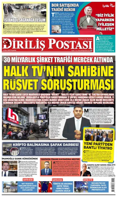 Diriliş Postası manşeti