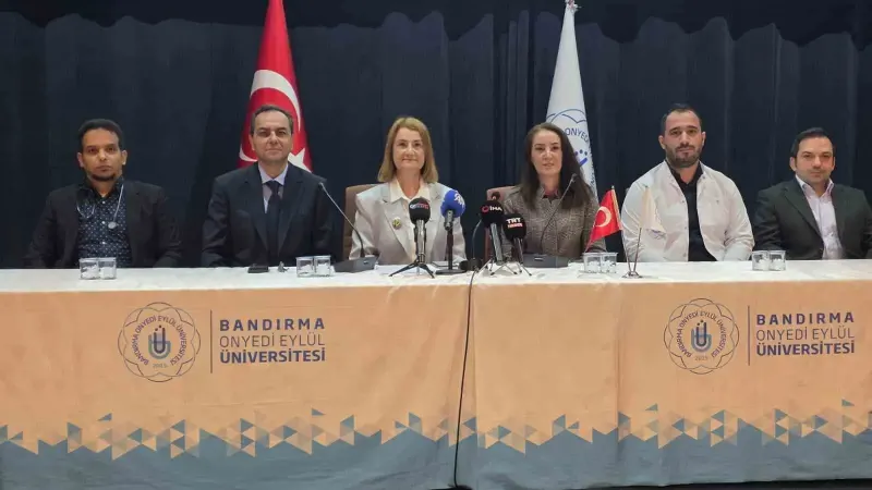 Bandırma Onyedi Eylül Üniversitesi’nde Nano Lipozom Sprey Çalışması Tanıtıldı