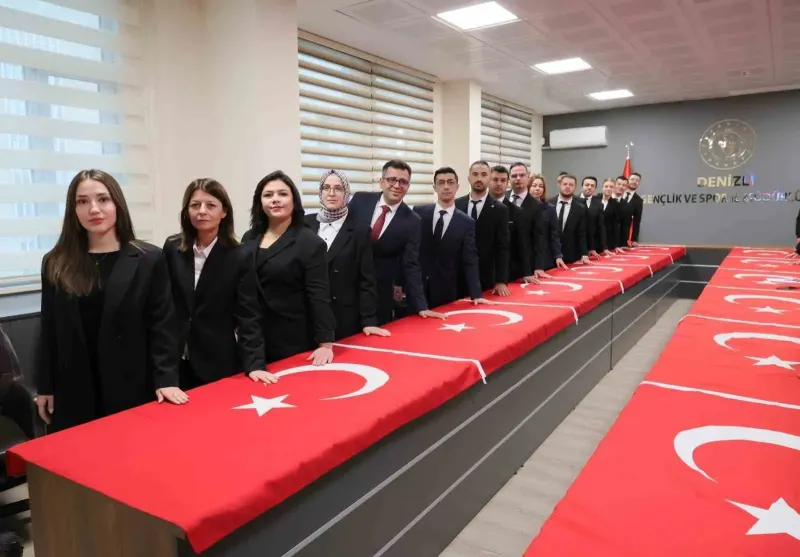 Denizli Gençlik Ve Spor İl Müdürlüğü’nde 43 Sözleşmeli Personel Kadroya Geçti