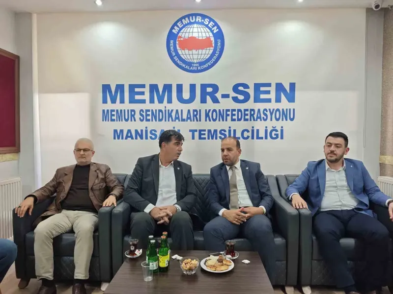 Selim Gültekin’den Memur-Sen Manisa İl Temsilciliğine Ziyaret