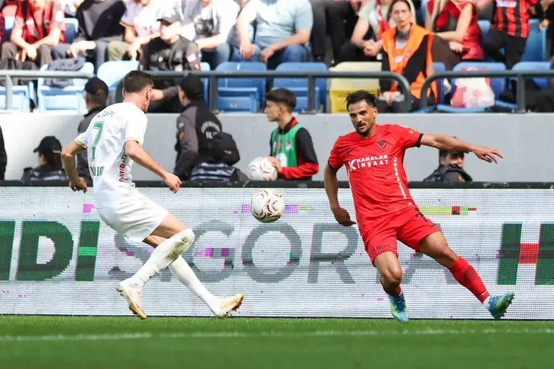 Trendyol Süper Lig'de Gençlerbirliği ile Amed Sportif Faaliyetler Puanları Paylaştı
