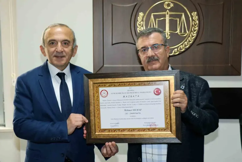 Manisa Ticaret Ve Sanayi Odası Başkanı Mehmet Yılmaz Mazbatasını Aldı