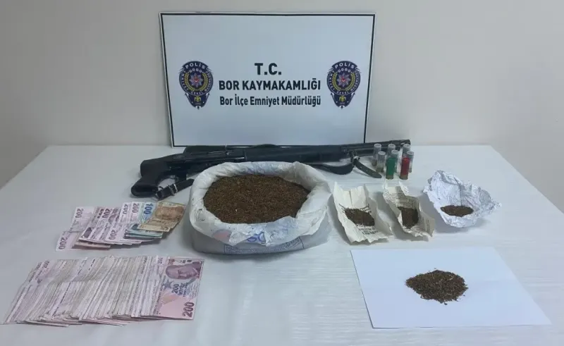 Niğde Bor İlçesinde Düzenlenen Uyuşturucu Operasyonunda Bir Kişi Tutuklandı