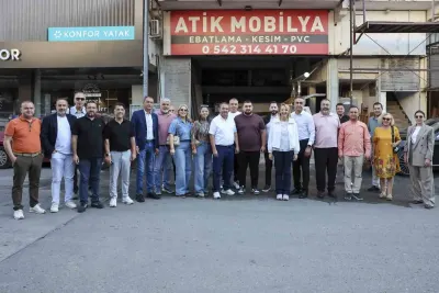 Antalya Eski Sanayi Sitesi Esnafından ATSO Adayı Hatice Öz’e Destek Mesajı