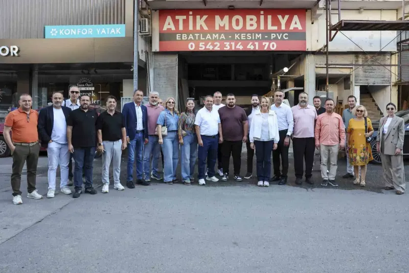 Antalya Eski Sanayi Sitesi Esnafından ATSO Adayı Hatice Öz’e Destek Mesajı
