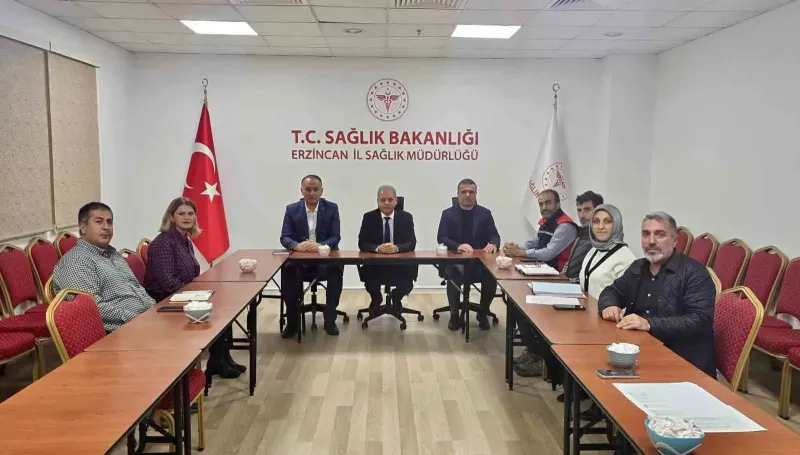 Erzincan Sağlık Müdürlüğünde Güvenli Çalışma Ortamı Masaya Yatırıldı
