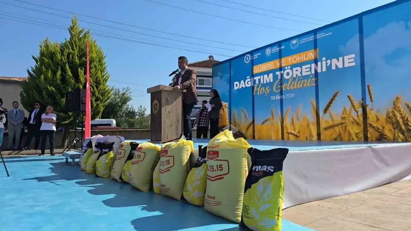 Samsun'da Bin 757 Üreticiye Tohum ve Gübre Desteği Sağlandı