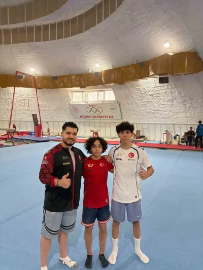 Kayserili Sporcular Millî Takım Kampında Madalya İçin Ter Döküyor