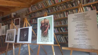 Muğla Büyükşehir Belediyesi Uluslararası Karikatür Yarışması Eserlerini Sergiledi