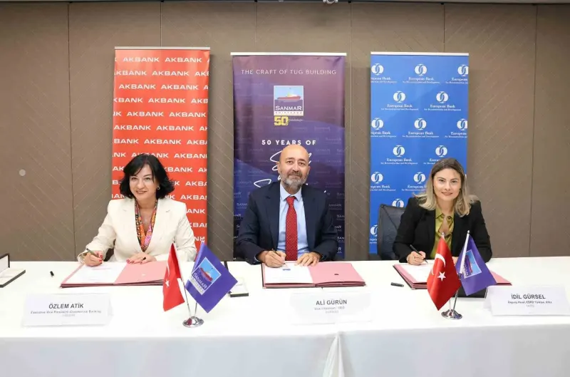 Akbank ve EBRD'den Sanmar Denizcilik'e Büyük Finansman Desteği