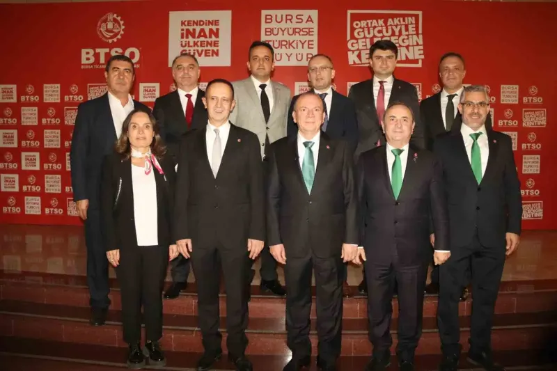 Bursa Ticaret Ve Sanayi Odası Başkanlığına Seçilen Özer Matlı Birlik Mesajı Verdi