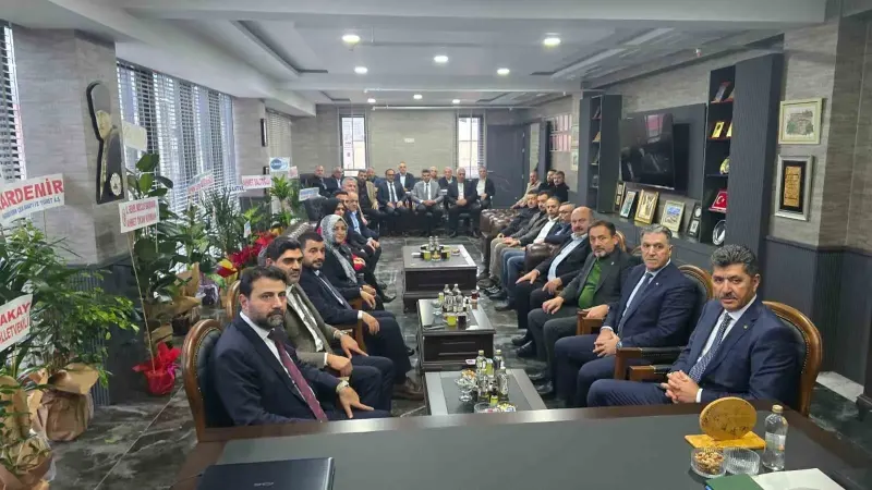 AK Parti Heyetinden Karabük Ticaret Ve Sanayi Odası’na Tebrik Ziyareti