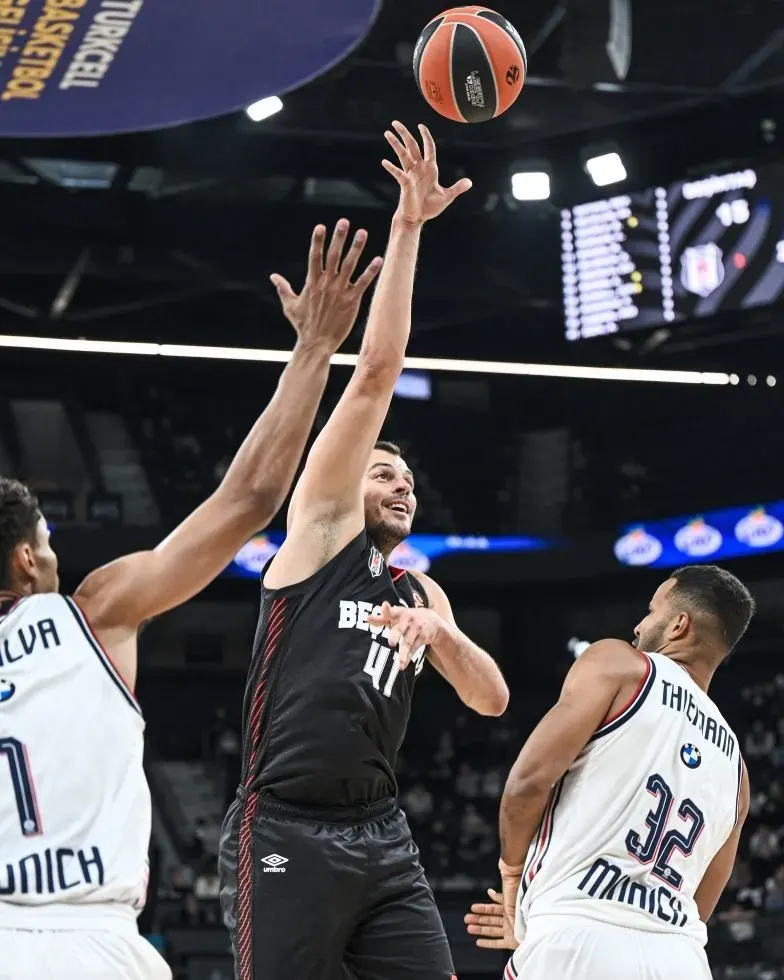 Beşiktaş Euroleague Mücadelesinde Bayern Münih'i Mağlup Etti