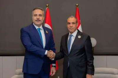 Dışişleri Bakanı Hakan Fidan Bağdat’ta Mısırlı Mevkidaşıyla Bir Araya Geldi