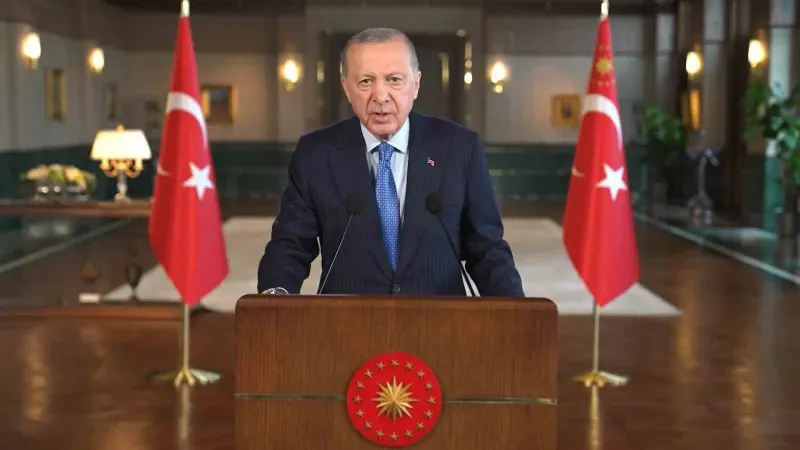 Cumhurbaşkanı Erdoğan'dan Uluslararası Demokratlar Birliği'ne Teşekkür Mesajı