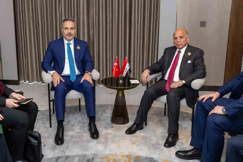 Dışişleri Bakanı Fidan Bağdat’ta Iraklı Mevkidaşıyla Görüştü