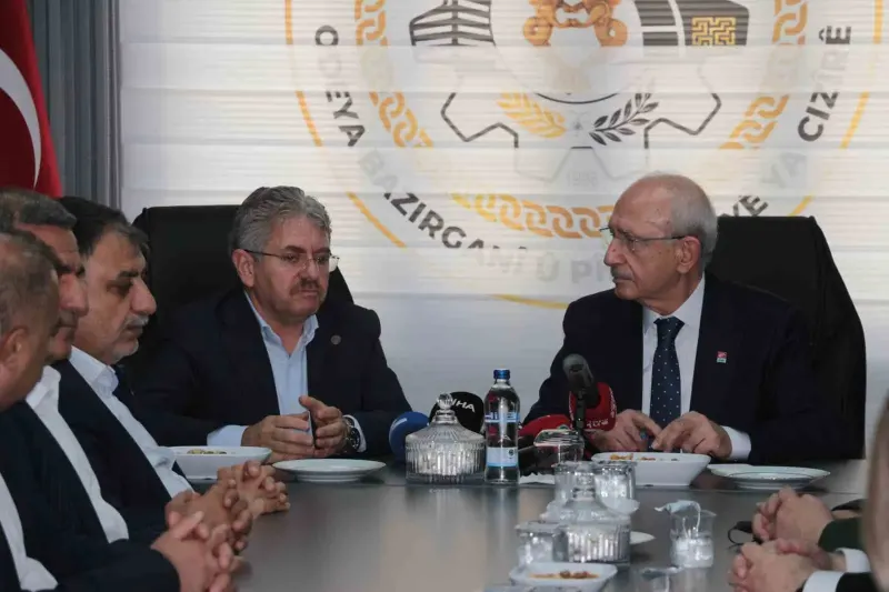 Kemal Kılıçdaroğlu’ndan Cizre İçin Serbest Bölge Ve OSB Çağrısı