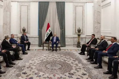 Dışişleri Bakanı Hakan Fidan Bağdat'ta Irak Cumhurbaşkanı Tarafından Kabul Edildi