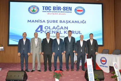 Toç Bir-Sen Manisa Şubesi 4. Olağan Genel Kurulu Gerçekleştirildi