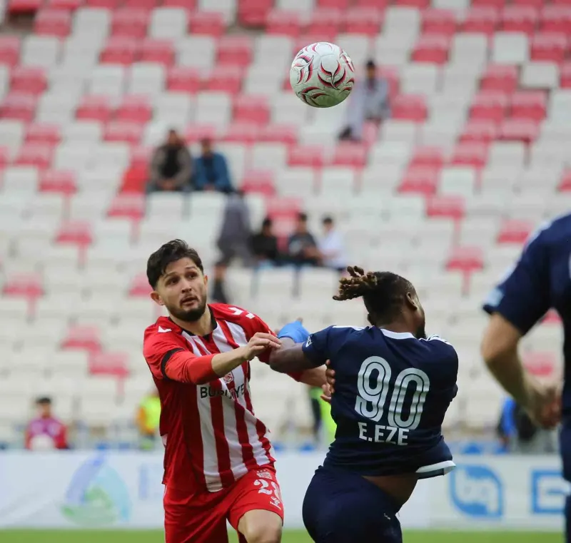 Sivasspor ile Sarıyer Trendyol 1. Lig Maçında Puanları Paylaştı
