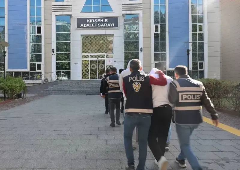 Kırşehir’deki Suç Operasyonunda 3 Şüpheli Tutuklandı