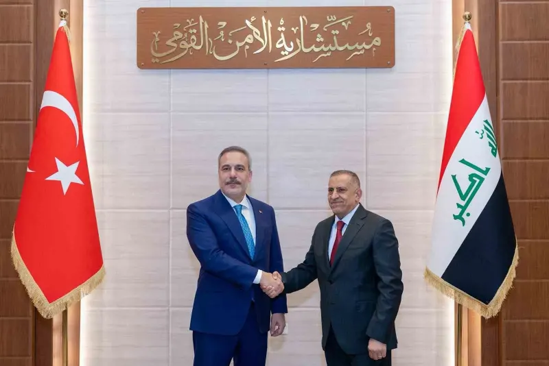 Bakan Fidan, Bağdat'ta Irak Ulusal Güvenlik Müsteşarı Abbudi İle Görüştü