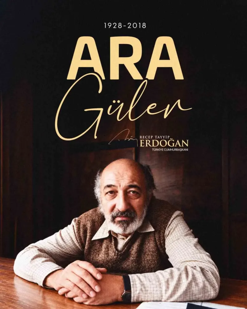 Cumhurbaşkanı Erdoğan’dan Ara Güler Anma Mesajı