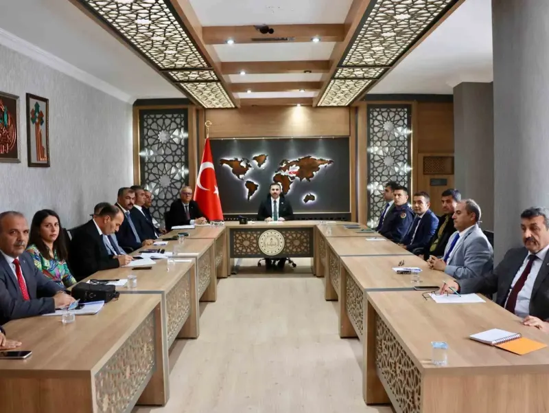 Koçarlı İlçesinde Kurum Amirleri Koordinasyon Toplantısında Buluştu