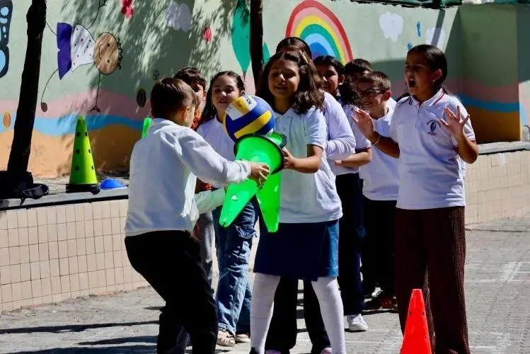 Bilecik'te Atatürk İlköğretim Okulu Öğrencileri Sporla Eğlendi