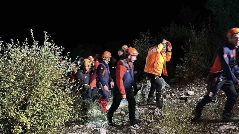 Yazılı Kanyon'da Kaybolan Gönüllü Sinan Yavuz'un Cansız Bedenine Ulaşıldı