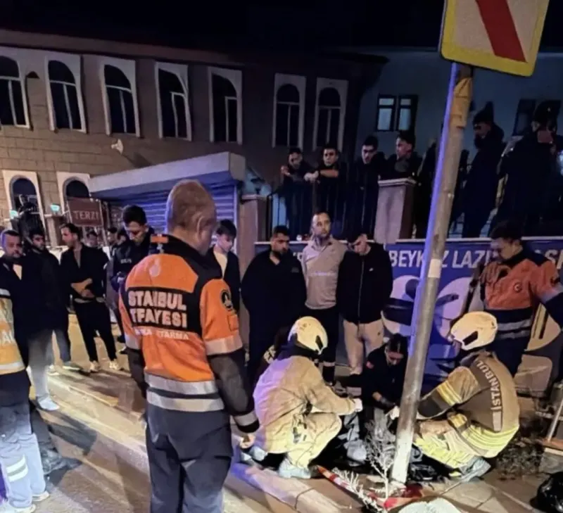 Beykoz'da Motosiklet Kazası: Sürücü Direğe Çarparak Hayatını Kaybetti