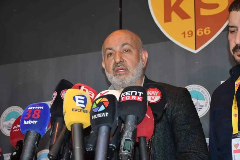 Kayserispor Başkanı Ali Çamlı'dan Manisa FK Maçındaki Olaylara İlişkin Değerlendirme