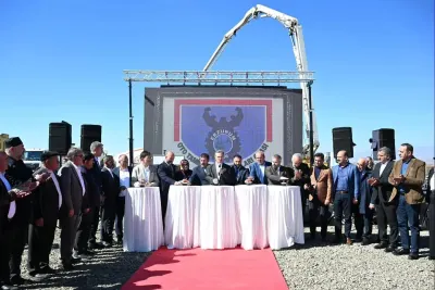 Erzurum Oto Tamir Ve İmalatçıları Sanayi Sitesi İçin Temel Atıldı