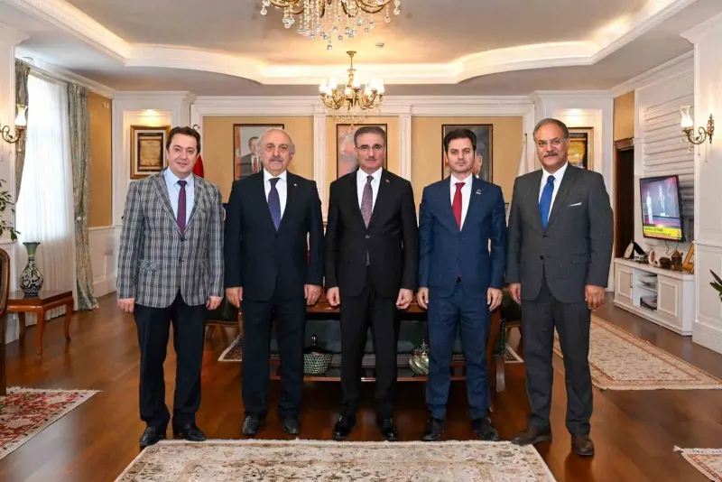 Erzurum Kalkınma Vakfından Vali Aydın Baruşa Zengezur Koridoru Teşekkürü