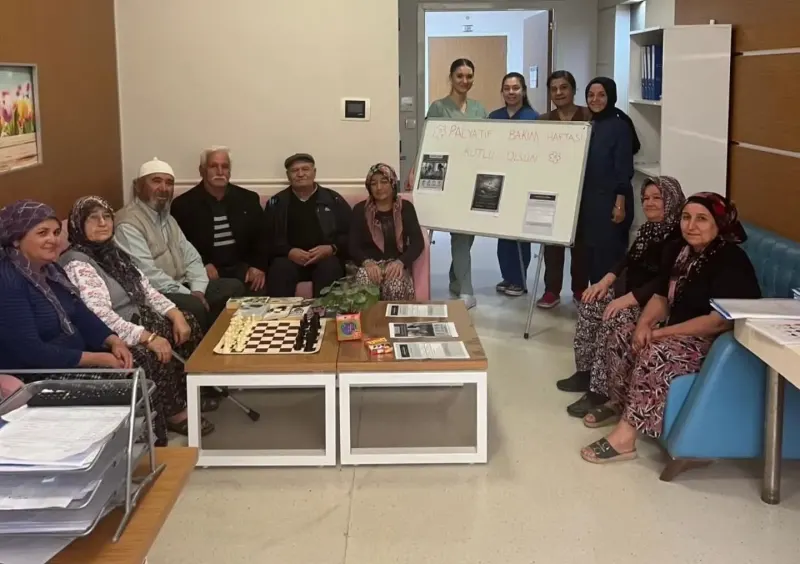 Selendi Devlet Hastanesinden Palyatif Bakım Haftası Etkinliği