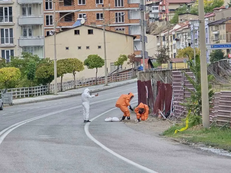 Gümüşhane’de Kanalizasyondan Yayılan Gaz Tedirginliği