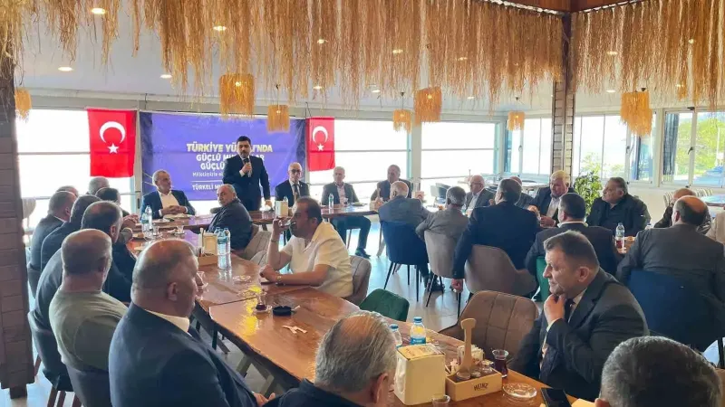 Sinop Türkeli'de 19 Ekim Muhtarlar Günü Yemek Programı Düzenlendi