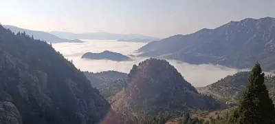 Kahramanmaraş Andırın'da Oluşan Sis Denizi Hayran Bıraktı