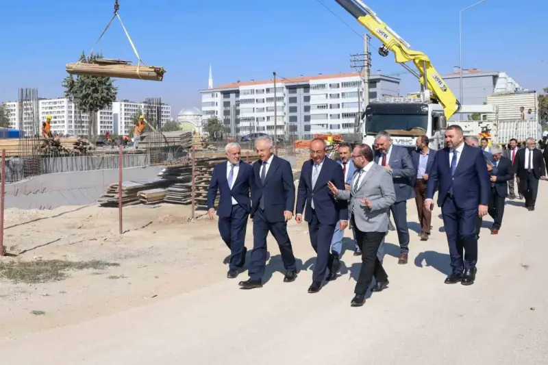 Meram'da Yeni İlçe Müftülüğü Binası İnşaatı Hızla Yükseliyor